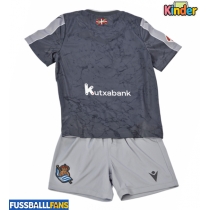 Real Sociedad Auswärts Trikotsatz Kinder 2025-26 Kurzarm (+ Kurze Hosen)